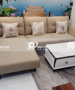 Sofa Góc Da thật VH55